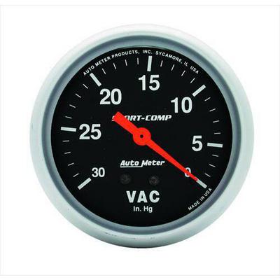 Auto Meter Sport-Comp Mechanical Vacuum Gauge - 3484